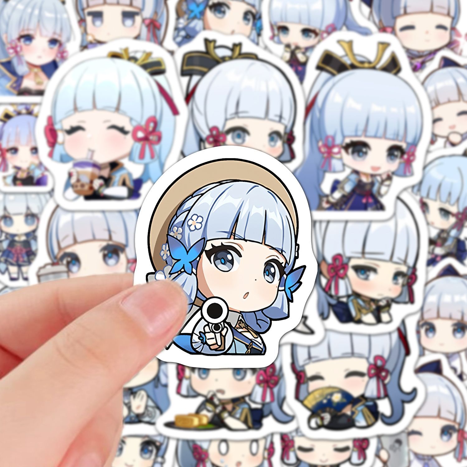 Laptop Original Accessories - Kamisato Ayaka 60 stuks Genshin Impact
