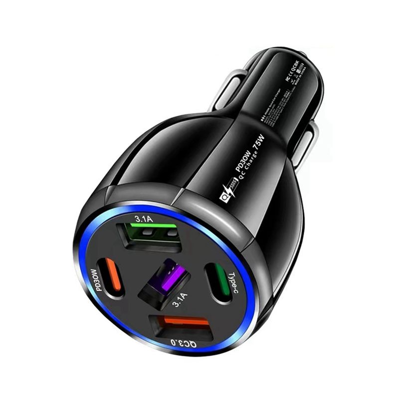 Usb C Power Adapter - Auto USB Type C snellaadadapter Quick