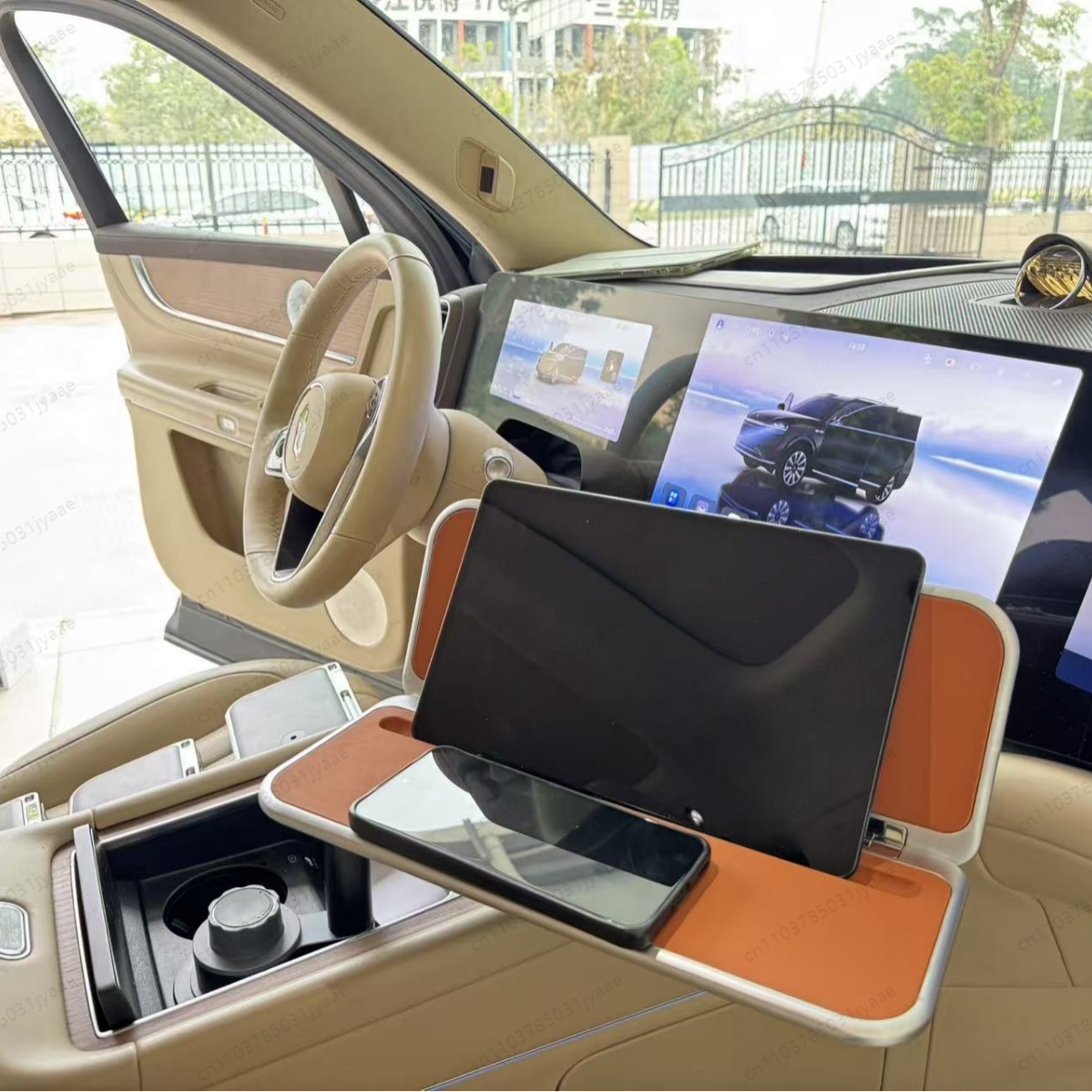 Laptop Accessories Holder - Nieuwe opvouwbare autotafel, draagbare laptop-tafel &