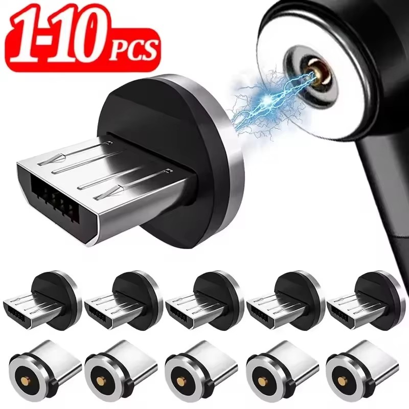 Usb C Power Adapter - 1/5/10PCS USB-A Type C Magnetische Plug