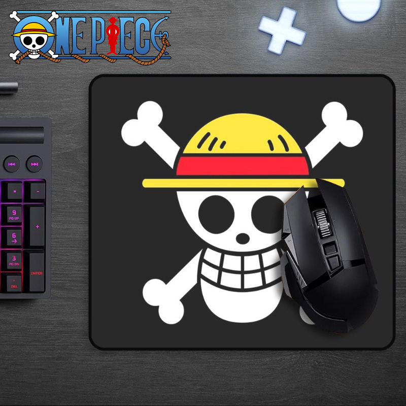 Laptop Accessories Toys - Cartoon Een Stuk Luffy Schedel Muismat