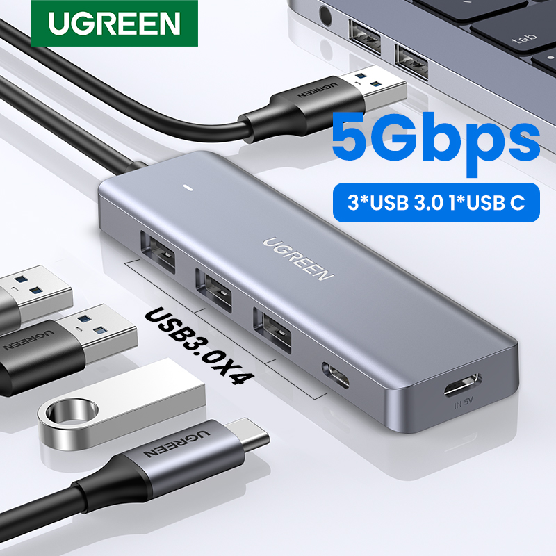 Xbox Laptop Accessories - UGREEN USB HUB 4-poorts USB-A-splitter Ultraslanke