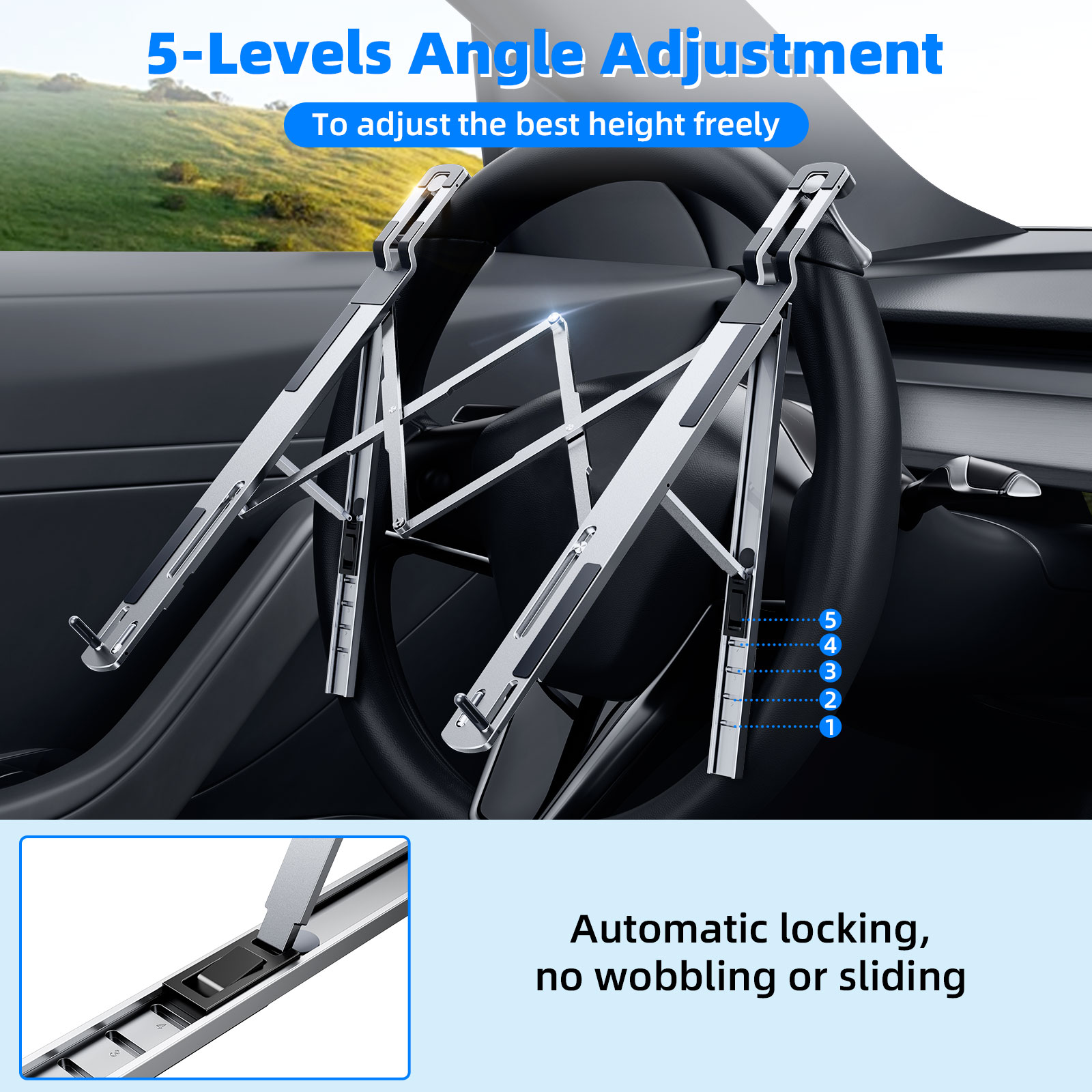 Eary Auto Stuurwiel Laptop Sta - Laptop Accessories Essential recensie en prijs