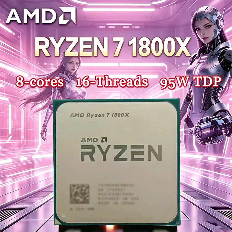 AMD Ryzen 7 1800X CPU 3.60GHz- - Amd Cpu Ryzen 7 recensie en prijs