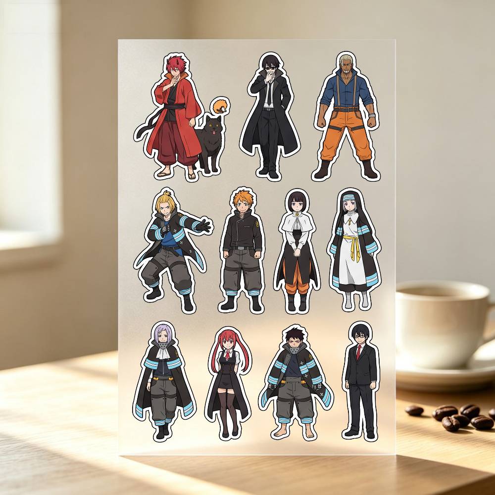 1 st Fire F-orce Stickers Auto - Laptop Accessories Wallpaper recensie en prijs