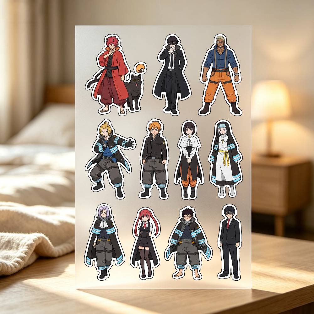 1 st Fire F-orce Stickers Auto - Laptop Accessories Wallpaper recensie en prijs