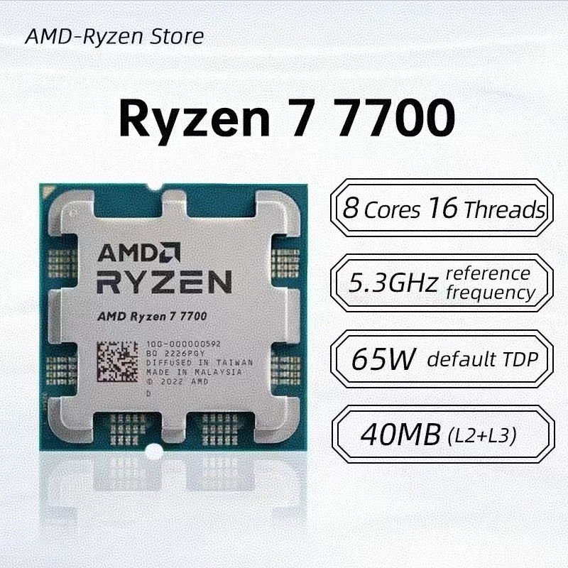 AM5 Socket Gaming Desktop CPU  - Amd Cpu Ryzen 7 recensie en prijs