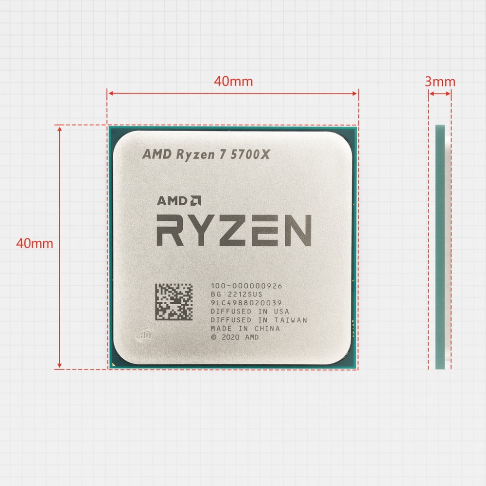 7NM AMD Ryzen 7 5700X AM4 CPU  - Amd Cpu Ryzen 7 recensie en prijs