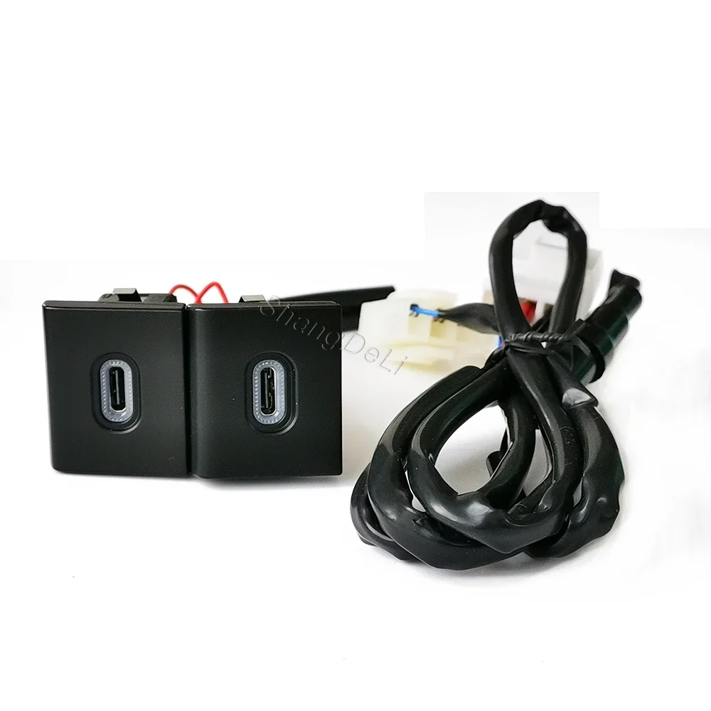 Rode LED Snelle Autolader Aans - Usb C Power Adapter recensie en prijs