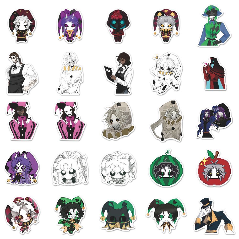 73PCS The Freak Circus Pierrot - Laptop Original Accessories recensie en prijs