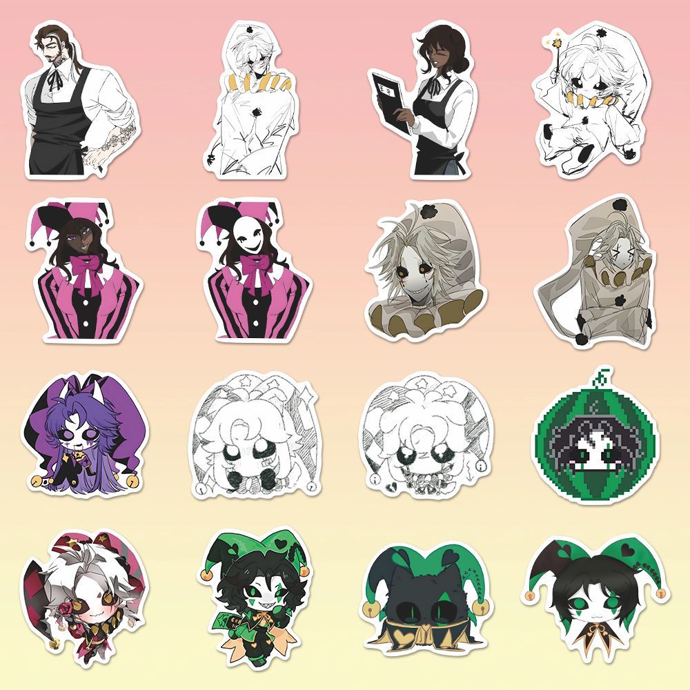 73PCS The Freak Circus Pierrot - Laptop Original Accessories recensie en prijs