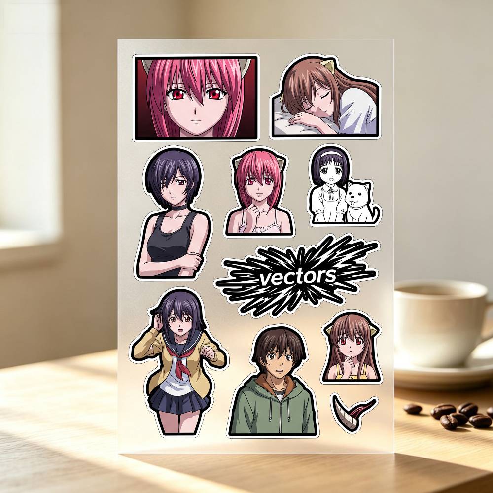 1pc E-lfen Lied Stickers Auto  - Laptop Accessories Wallpaper recensie en prijs