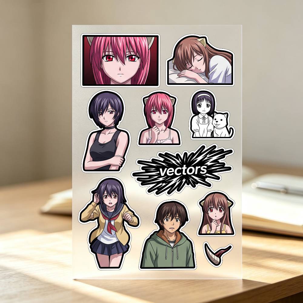 1pc E-lfen Lied Stickers Auto  - Laptop Accessories Wallpaper recensie en prijs