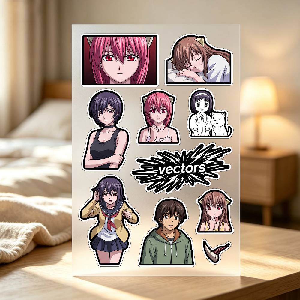 1pc E-lfen Lied Stickers Auto  - Laptop Accessories Wallpaper recensie en prijs