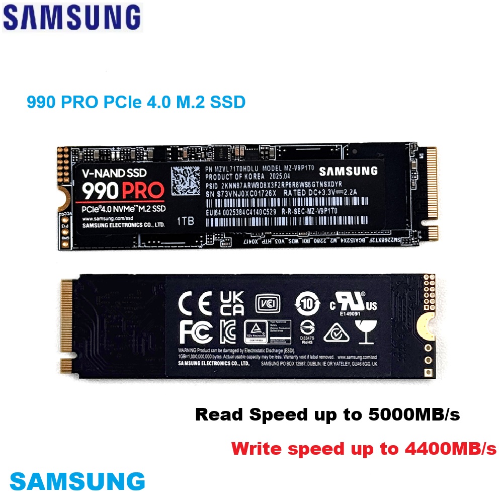 SAMSUNG 990 Pro SSD 2GB 1TB In - Samsung Ssd 990 Pro recensie en prijs