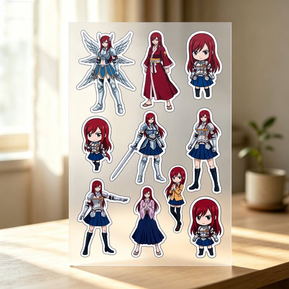 1pc E-rza Scarlet Stickers Aut - Laptop Accessories Wallpaper recensie en prijs