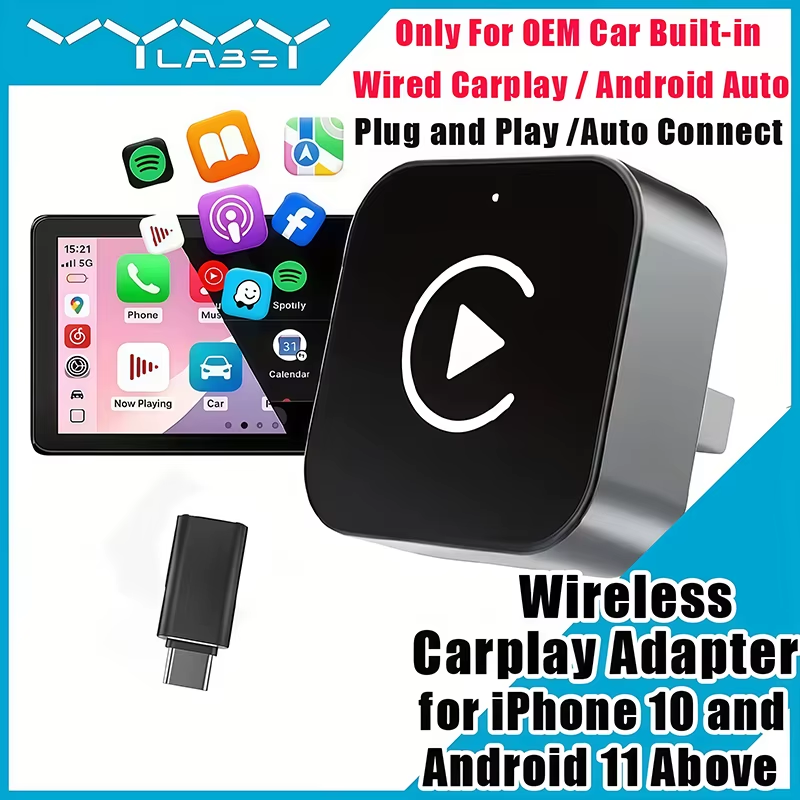 2-in-1 draadloze CarPlay-adapt - Usb C Power Adapter recensie en prijs