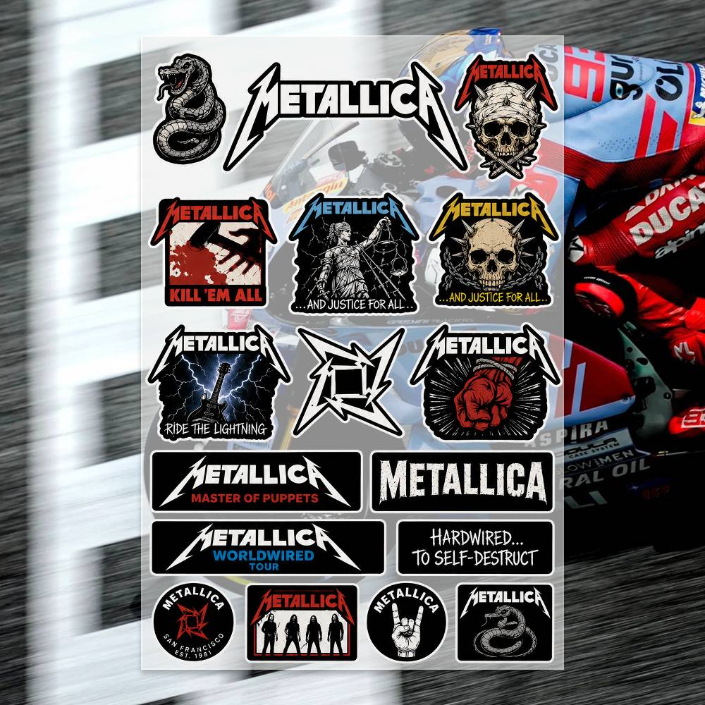 M-Metallica Stickers Moto Stic - Laptop Accessories Wallpaper recensie en prijs
