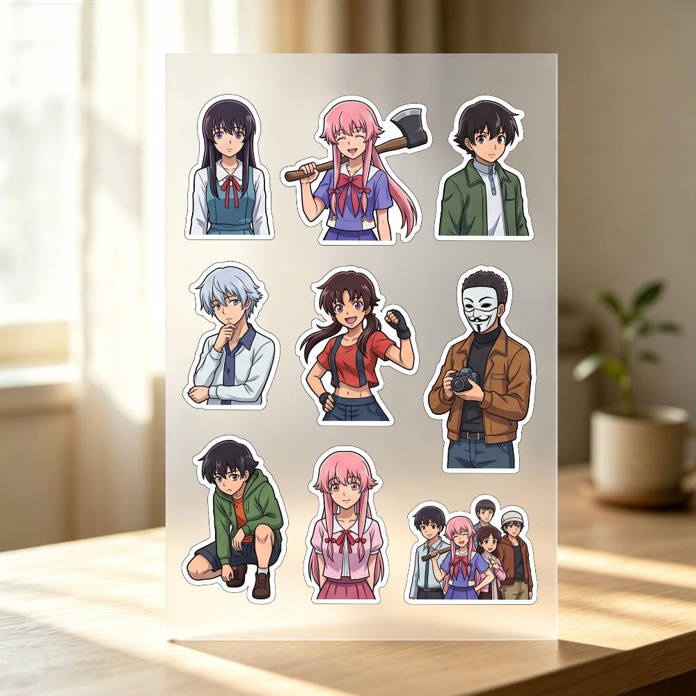 1pc F-uture D-iary Stickers Au - Laptop Accessories Wallpaper recensie en prijs