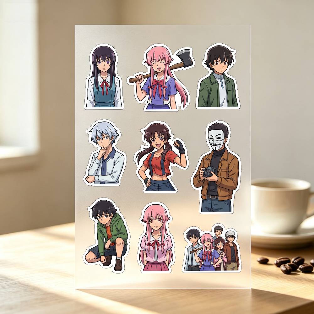 1pc F-uture D-iary Stickers Au - Laptop Accessories Wallpaper recensie en prijs