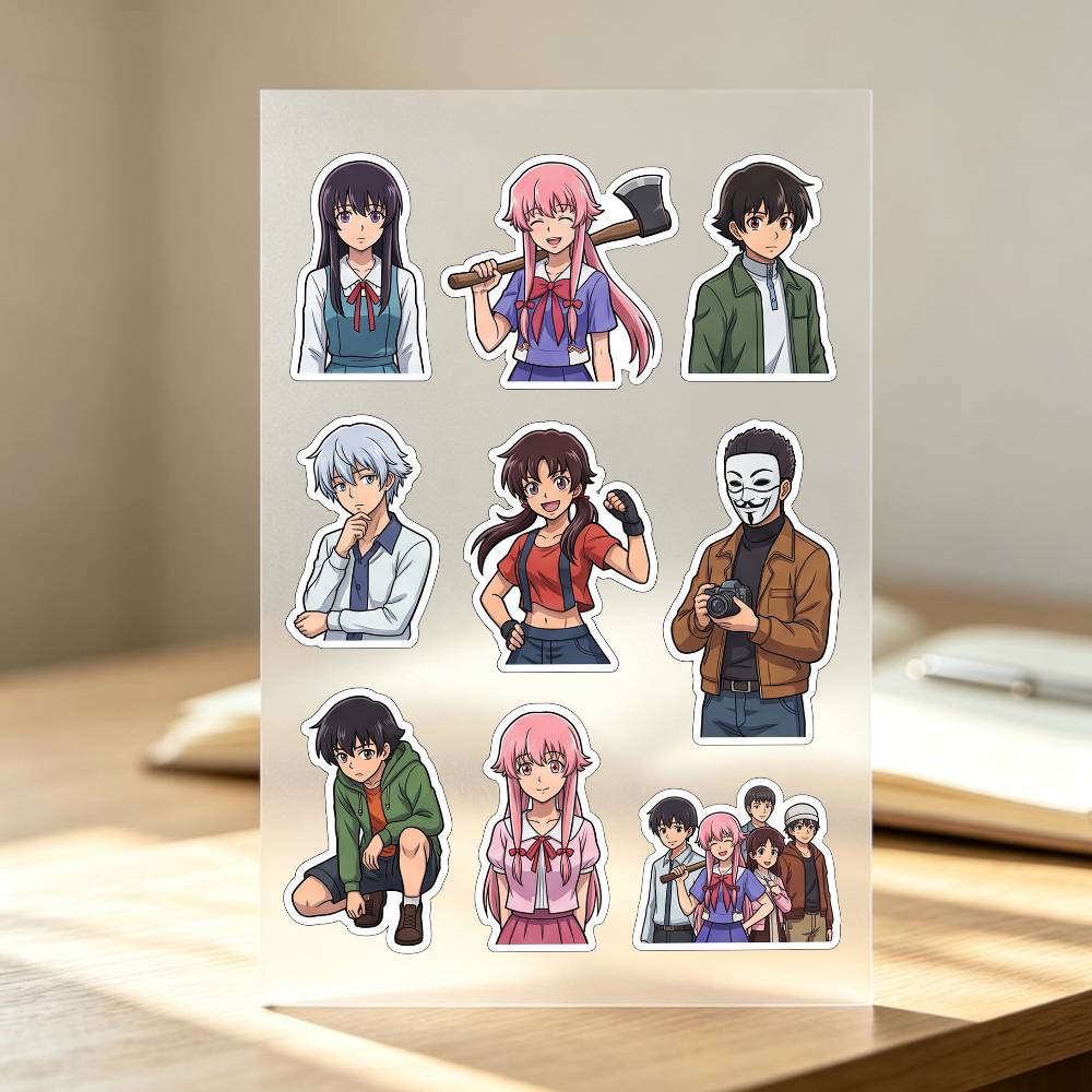 1pc F-uture D-iary Stickers Au - Laptop Accessories Wallpaper recensie en prijs