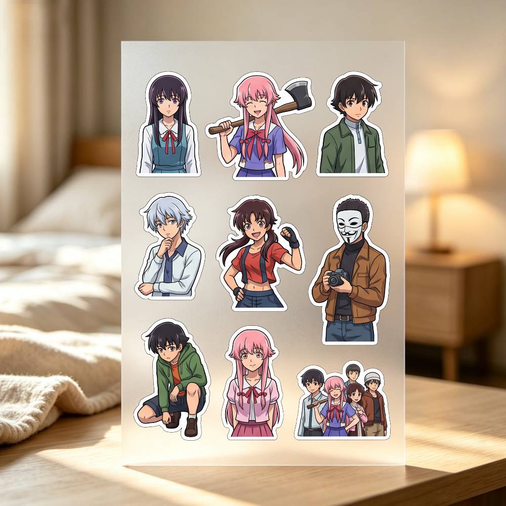 1pc F-uture D-iary Stickers Au - Laptop Accessories Wallpaper recensie en prijs