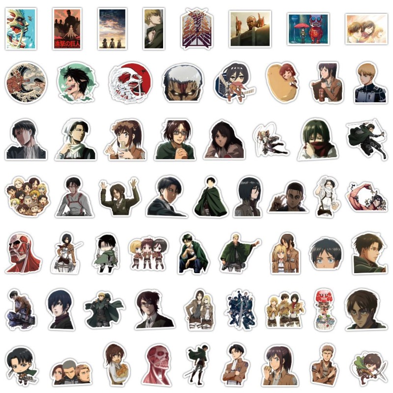 60 stuks Attack on Titan Anime - Laptop Original Accessories recensie en prijs