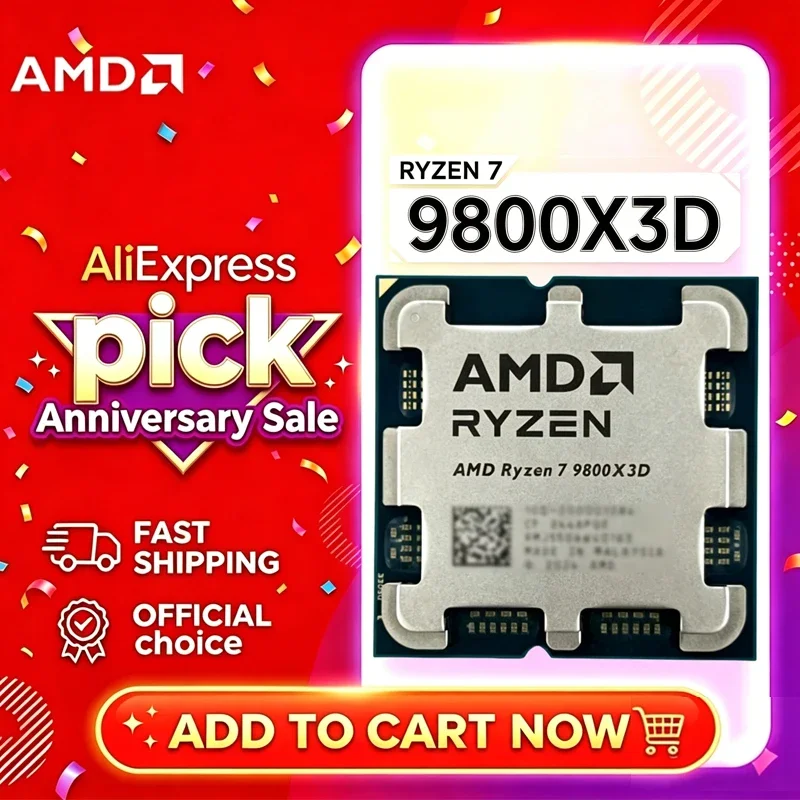 AMD Ryzen 7 9800X3D R7 9800X3D - Amd Cpu Ryzen 7 recensie en prijs