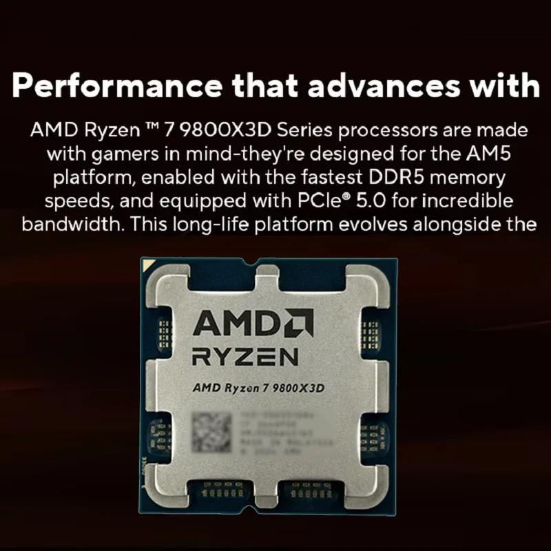 AMD Ryzen 7 9800X3D R7 9800X3D - Amd Cpu Ryzen 7 recensie en prijs