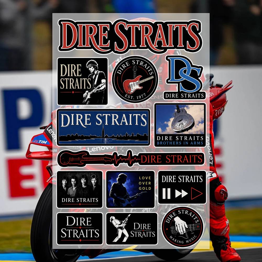 D-Dire Straits Stickers Moto S - Laptop Accessories Wallpaper recensie en prijs